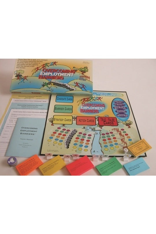 Overcoming Employment Barriers Board Game, Grades 8 - Adult