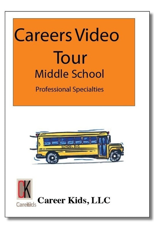 Professional Specialties - Careers Video Tour Middle School 1st Edition