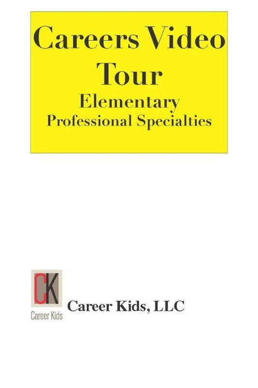 Professional Specialties - Careers Video Tour Elementary 1st Edition