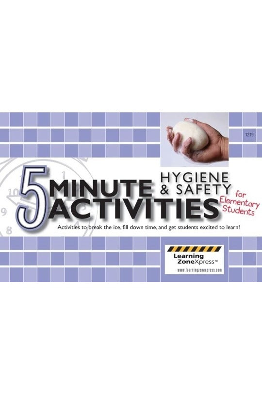 5 Minute Activities Hygiene & Safety Elementary