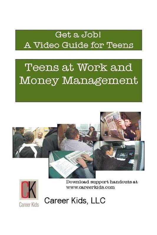 Teens at Work and Money Management DVD Middle-High School (cc)