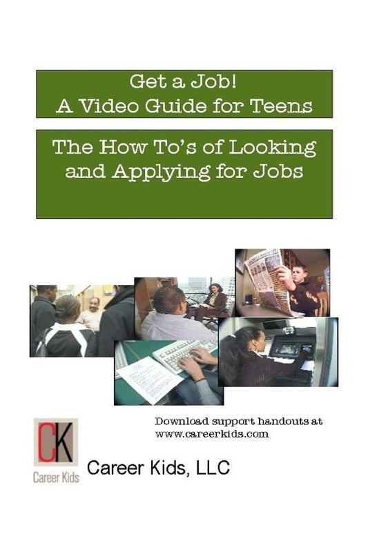 The How To's of Looking and Applying for Jobs DVD Middle-High School (cc)