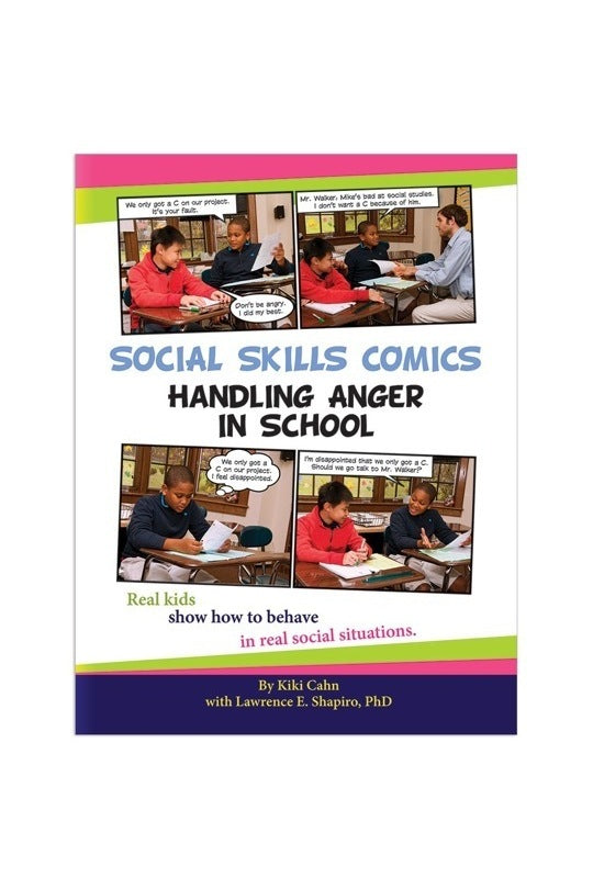 Social Skills Comics for Kids: Handling Anger in School