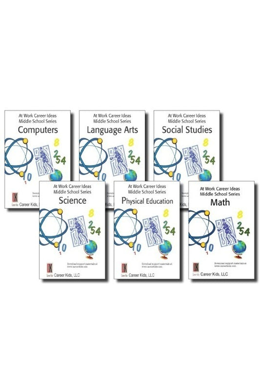 At Work DVD Series Set of 6 - Middle School Version
