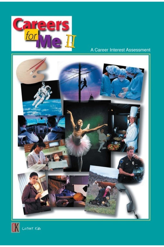 Careers For Me II - Interest Assessment for Grades 3-7 Pack of 25