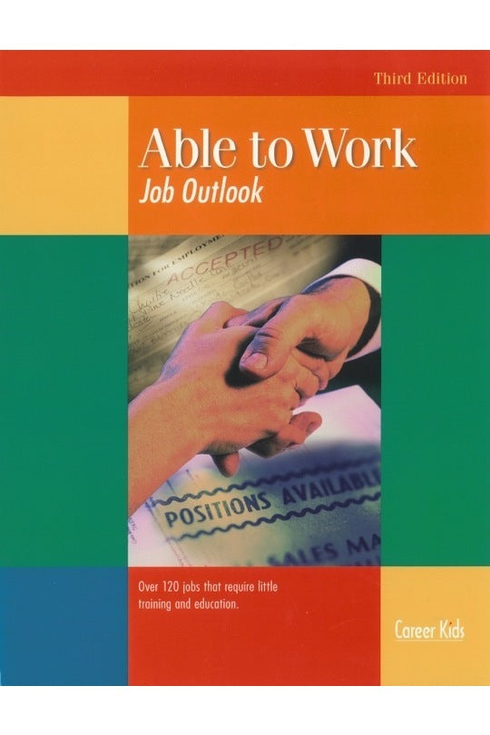 Able to Work Job Outlook Activities Activities for A Special Needs OOH