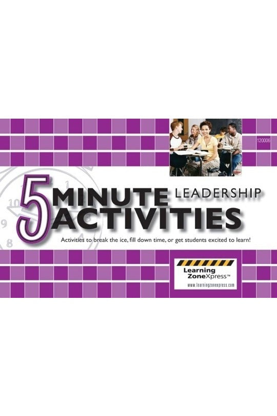 5 Minute Leadership Activities Grades 6-12