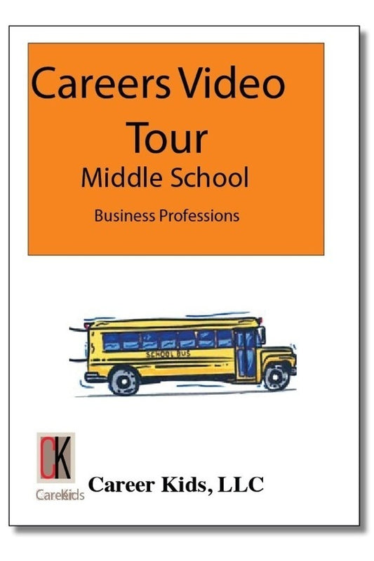 Business Professions - Careers Video Tour Middle School 1st Edition
